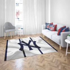 Powerful MLB Baseball Team New York Yankees Rug 2