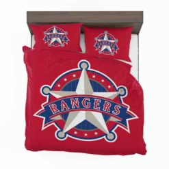 Powerful MLB Team Texas Rangers Bedding Set 1