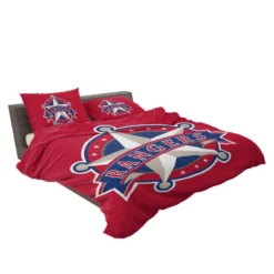 Powerful MLB Team Texas Rangers Bedding Set 2