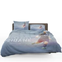 Powerful Madrid Football Zinedine Zidane Bedding Set