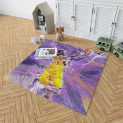 Powerful NBA Basketball Player Kobe Bryant Rug 1