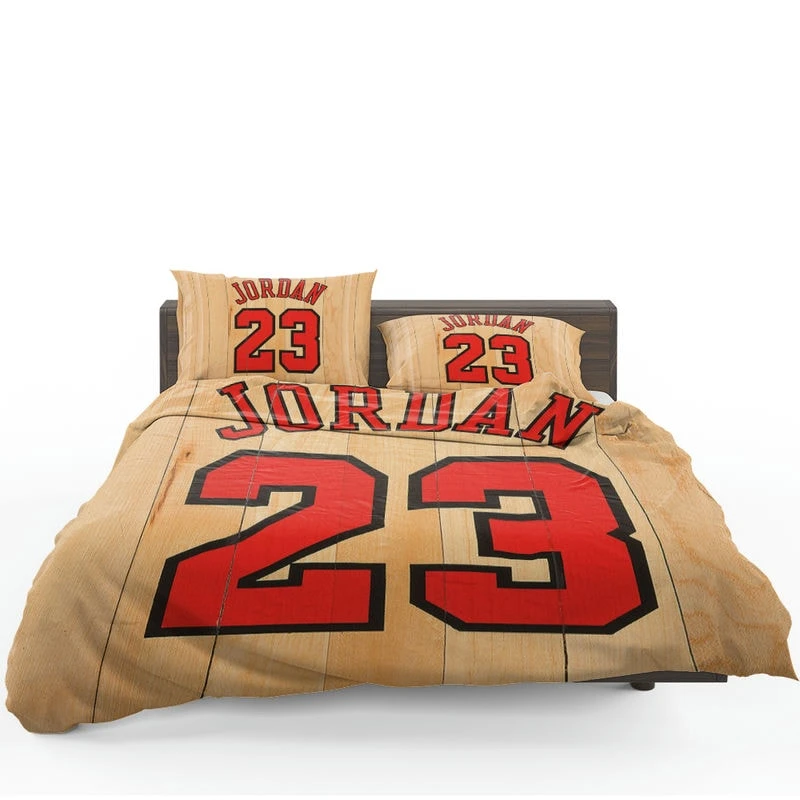 Powerful NBA Basketball Player Michael Jordan 23 Bedding Set