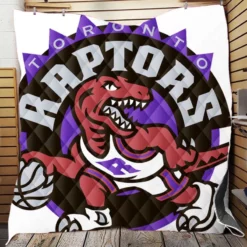 Powerful NBA Toronto Raptors Quilt Blanket