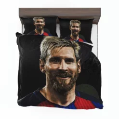 Powerful Soccer Player Lionel Messi Bedding Set 1