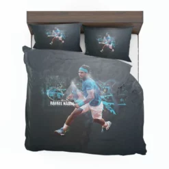 Powerful Tennis PlayerRafael Nadal Bedding Set 1