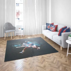 Powerful Tennis PlayerRafael Nadal Rug 2