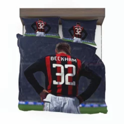 Powerfull British Soccer Player David Beckham Bedding Set 1