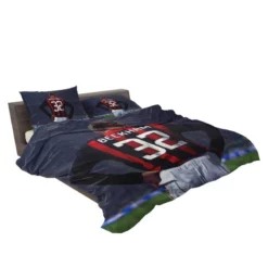 Powerfull British Soccer Player David Beckham Bedding Set 2