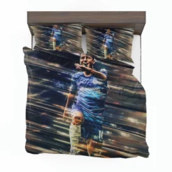 Powerfull Chelsea Soccer Player Eden Hazard Bedding Set 1