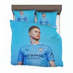 Powerfull Man City Football Player Kevin De Bruyne Bedding Set 1