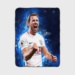 Premier League Player Harry Edward Kane Fleece Blanket 1