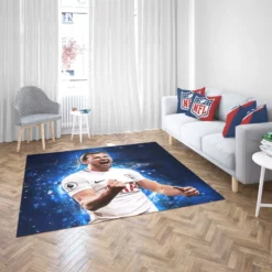 Premier League Player Harry Edward Kane Rug 2