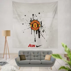 Premier League Soccer Club Manchester United FC Tapestry