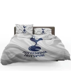 Premier League Soccer Club Tottenham Logo Bedding Set