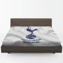 Premier League Soccer Club Tottenham Logo Fitted Sheet 1