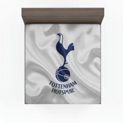 Premier League Soccer Club Tottenham Logo Fitted Sheet