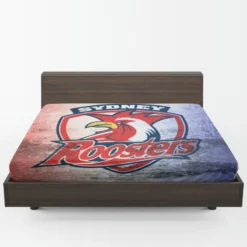 Professional Austrian Rugby Team Sydney Roosters Fitted Sheet 1