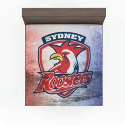 Professional Austrian Rugby Team Sydney Roosters Fitted Sheet
