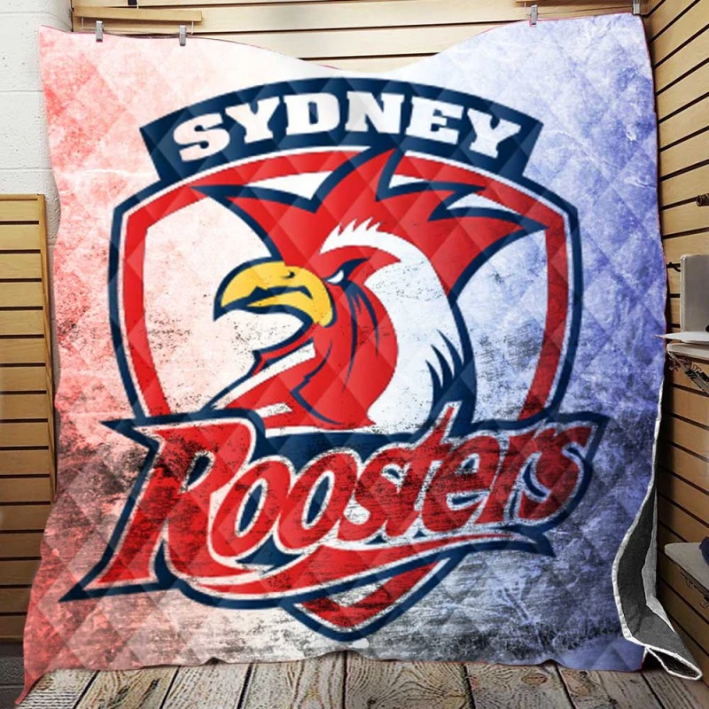 Professional Austrian Rugby Team Sydney Roosters Quilt Blanket