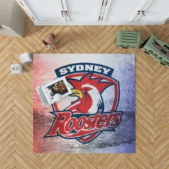 Professional Austrian Rugby Team Sydney Roosters Rug