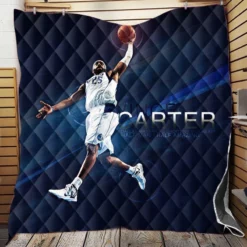 Professional Dallas Mavericksssss NBA Player Vince Carter Quilt Blanket