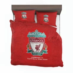 Professional England Soccer Club Liverpool FC Bedding Set 1