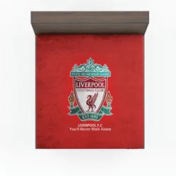 Professional England Soccer Club Liverpool FC Fitted Sheet