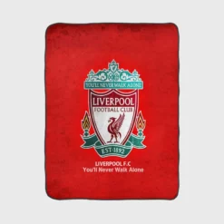 Professional England Soccer Club Liverpool FC Fleece Blanket 1