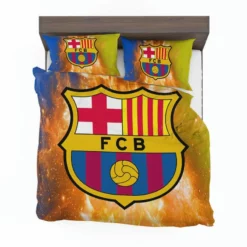Professional Football Club FC Barcelona Bedding Set 1