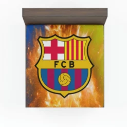 Professional Football Club FC Barcelona Fitted Sheet