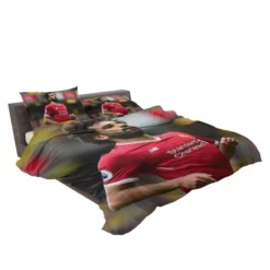 Professional Football Player Mohamed Salah Bedding Set 2