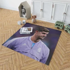 Professional Football Thibaut Courtois Rug 1