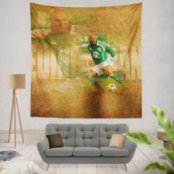 Professional Football Zinedine Zidane Tapestry