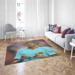 Professional Footballer Player Neymar Rug 2