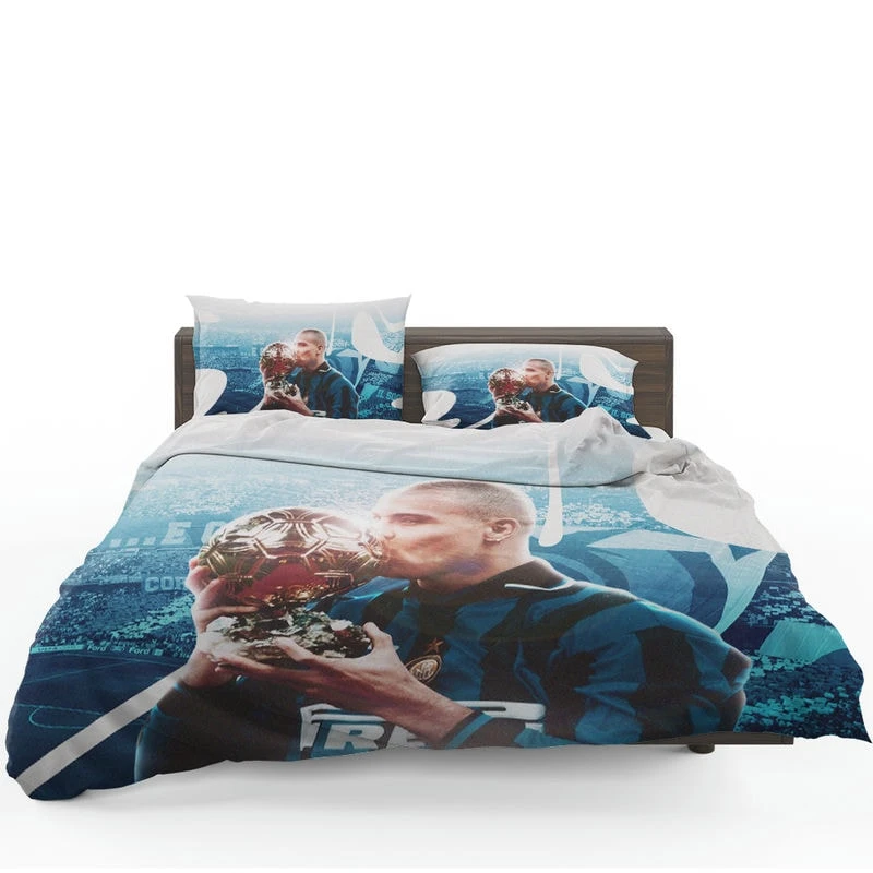 Professional Footballer Ronaldo Nazario Bedding Set