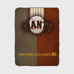 Professional MLB Club San Francisco Giants Fleece Blanket 1