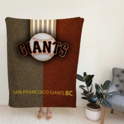Professional MLB Club San Francisco Giants Fleece Blanket
