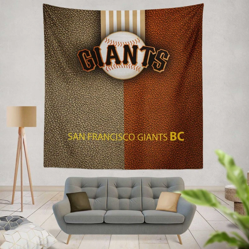 Professional MLB Club San Francisco Giants Tapestry