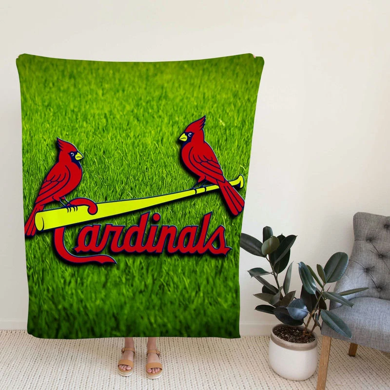 Professional MLB Team St Louis Cardinals Fleece Blanket