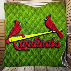 Professional MLB Team St Louis Cardinals Quilt Blanket