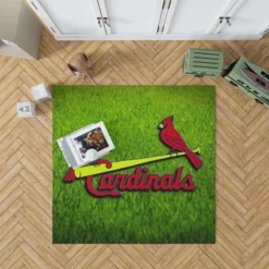 Professional MLB Team St Louis Cardinals Rug