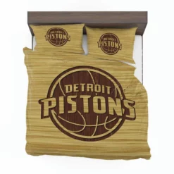 Professional NBA Basketball Club Detroit Pistons Bedding Set 1