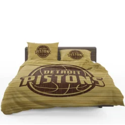 Professional NBA Basketball Club Detroit Pistons Bedding Set