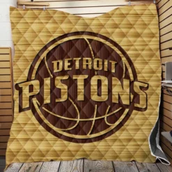 Professional NBA Basketball Club Detroit Pistons Quilt Blanket