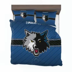 Professional NBA Basketball Club Minnesota Timberwolves Bedding Set 1