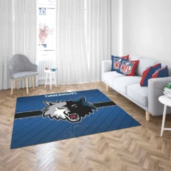 Professional NBA Basketball Club Minnesota Timberwolves Rug 2