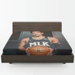 Professional NBA Basketball Player Trae Young Fitted Sheet 1