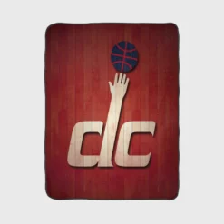 Professional NBA Club Washington Wizards Fleece Blanket 1