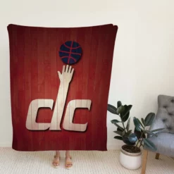 Professional NBA Club Washington Wizards Fleece Blanket
