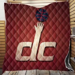 Professional NBA Club Washington Wizards Quilt Blanket
